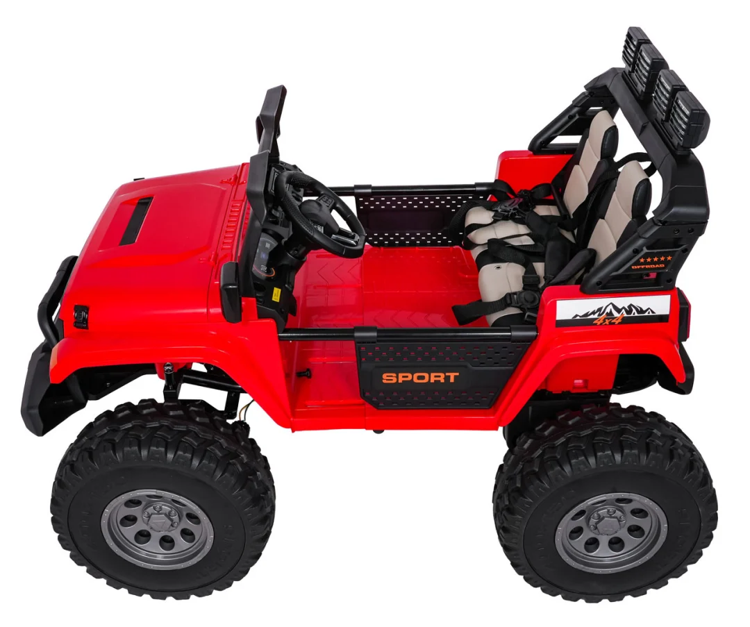 Ekstremno sportsko 4x4 vozilo promjenjive veličine, crveno_7