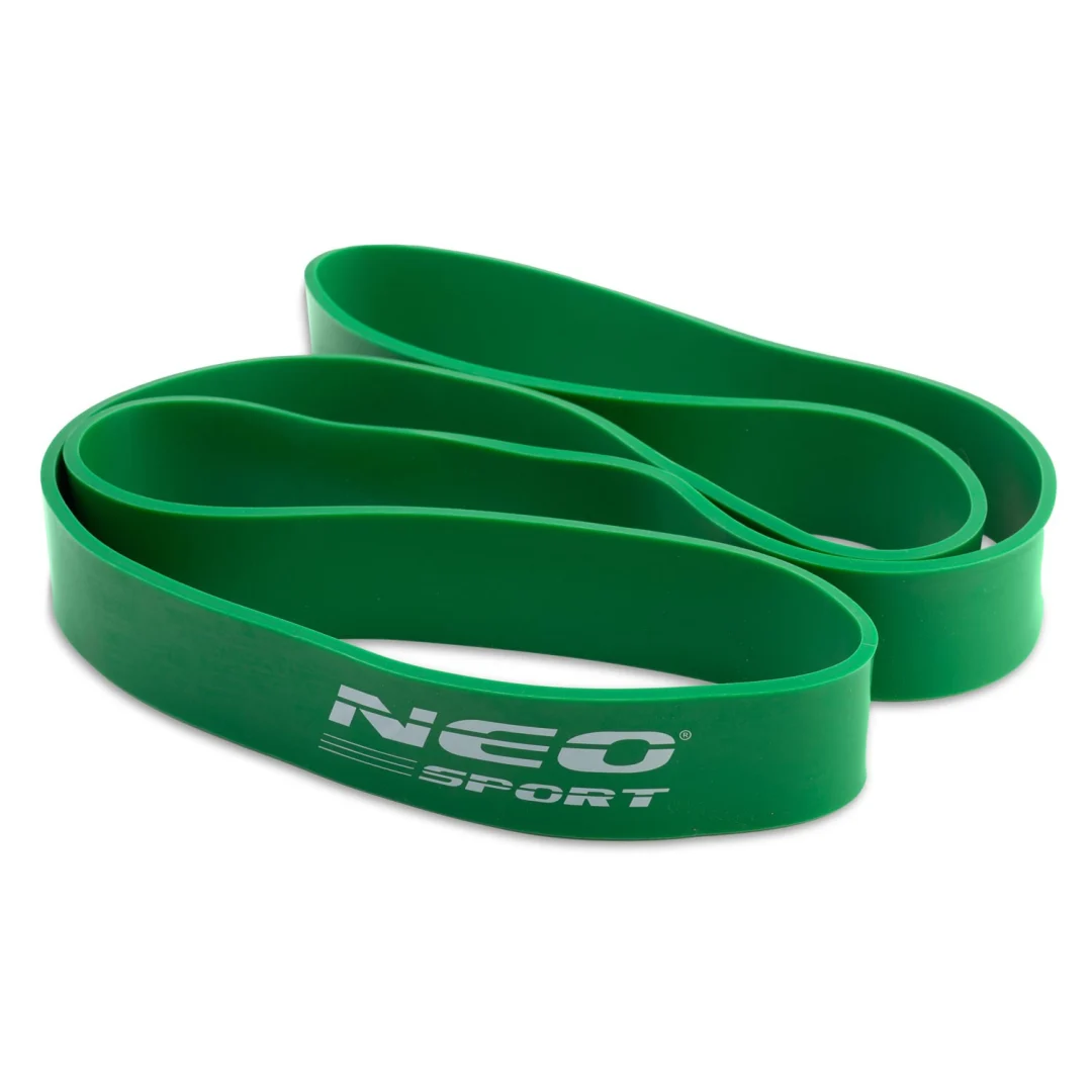 Elastična traka za vježbanje otpora Neo-Sport NS-960, zelena_4