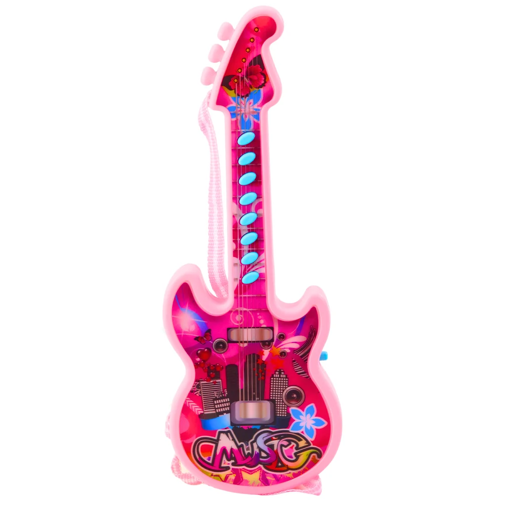 Električna gitara za djecu Melodies 29 cm, ružičasta_2