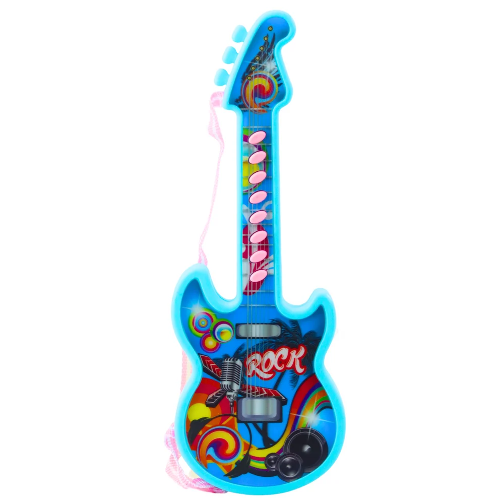 Električna gitara za djecu Melodies Solmization Range plava 29 cm_2