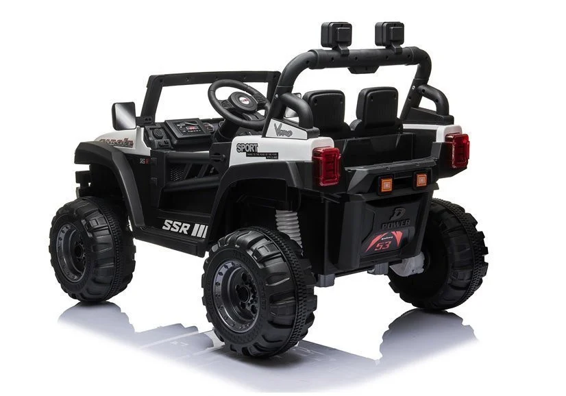 Električna vožnja na biciklu BBH-016 bijela auto na akumulator_5