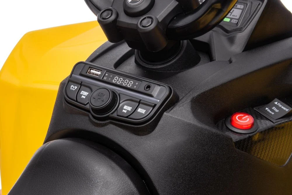 Električni Ride On CAN-AM Renegate žuti auto na akumulator_11