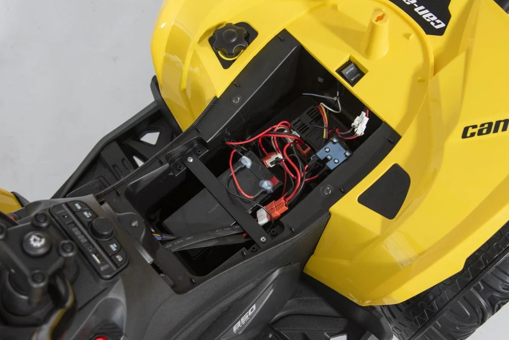 Električni Ride On CAN-AM Renegate žuti auto na akumulator_3