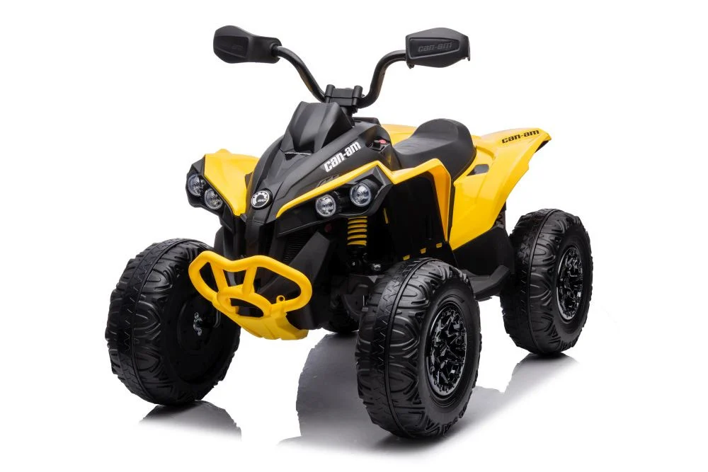 Električni Ride On CAN-AM Renegate žuti auto na akumulator_5