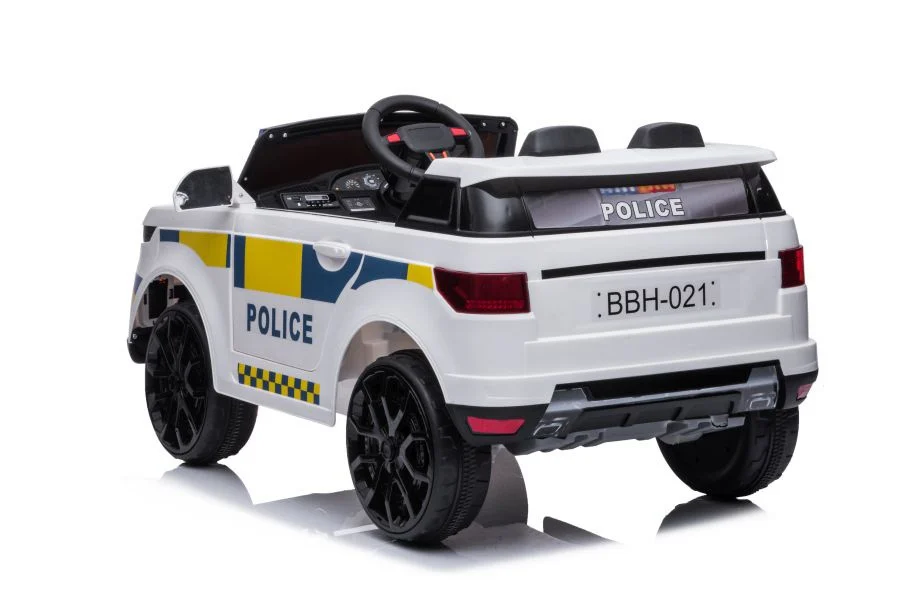 Električni automobil BBH-021 Policijsko bijela auto na akumulator_5