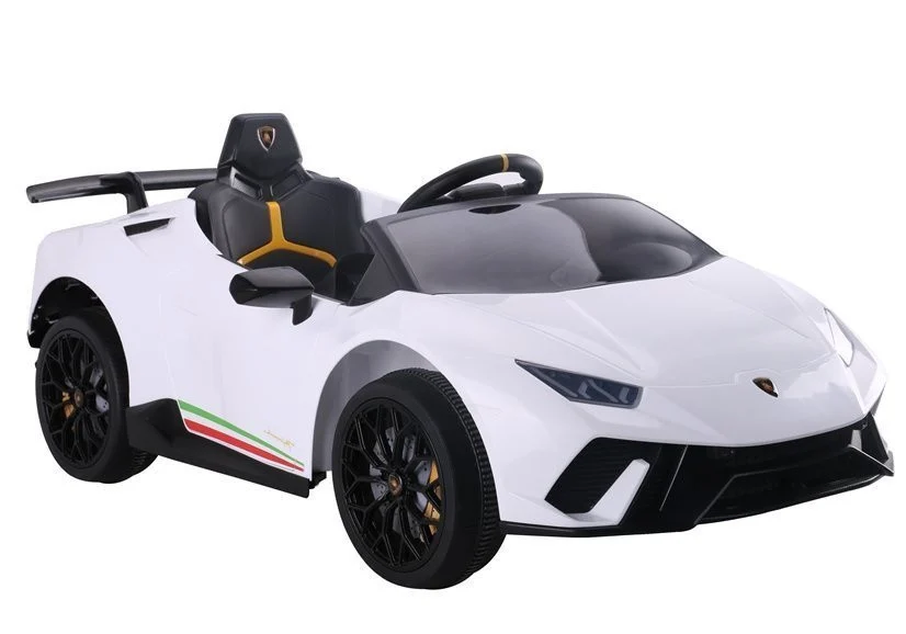 Električni automobil Lamborghini Huracan bijela boja_1