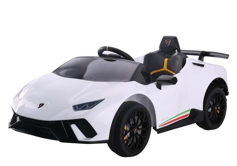 Električni automobil Lamborghini Huracan bijela boja_2