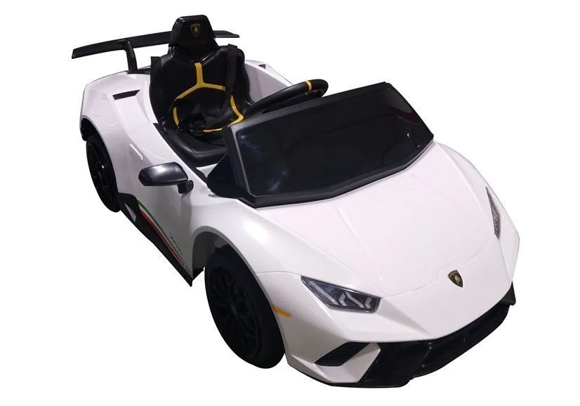 Električni automobil Lamborghini Huracan bijela boja_4