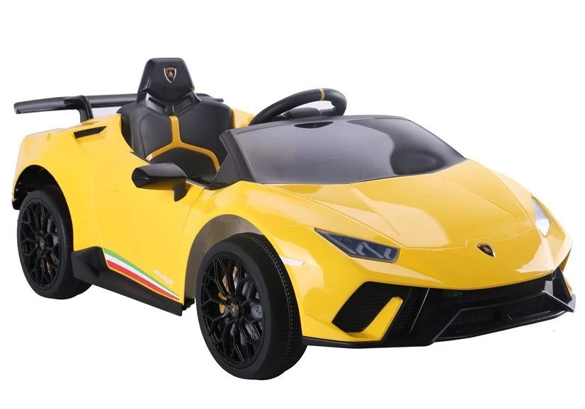 Električni automobil Lamborghini Huracan žuti_1