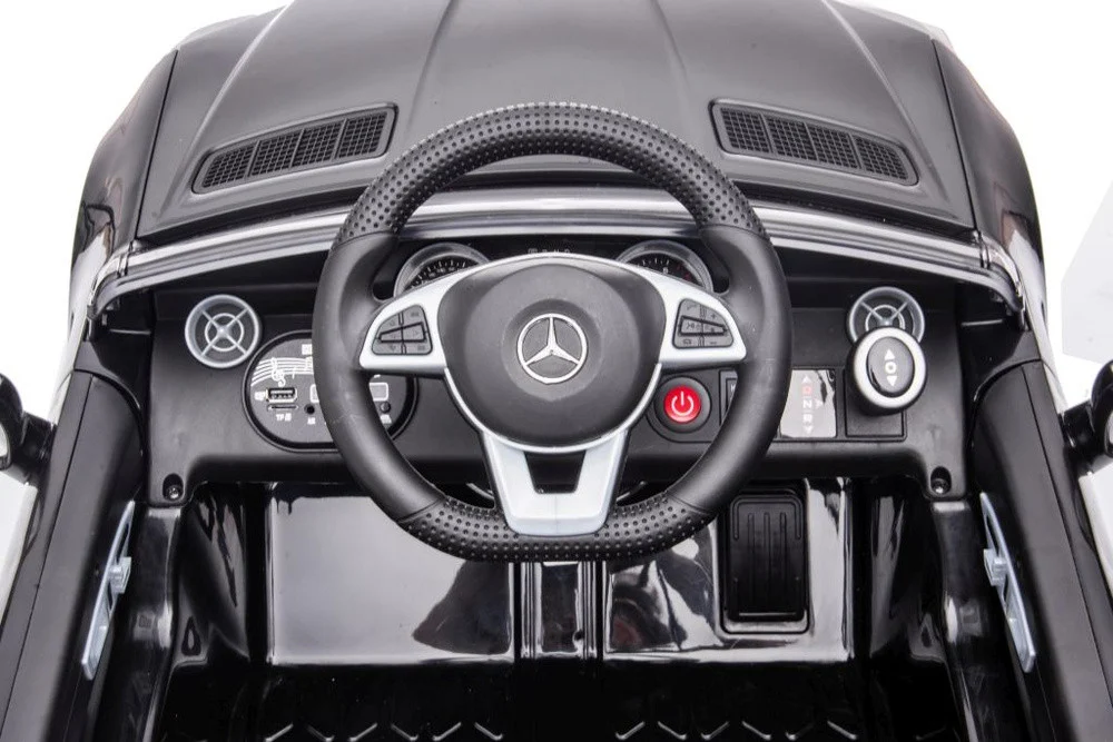 Električni automobil Mercedes SLC 300 crni auto na akumulator_12