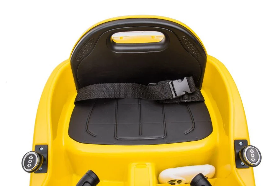 Električni bicikl za vožnju GTS1166 žuti auto na akumulator_5