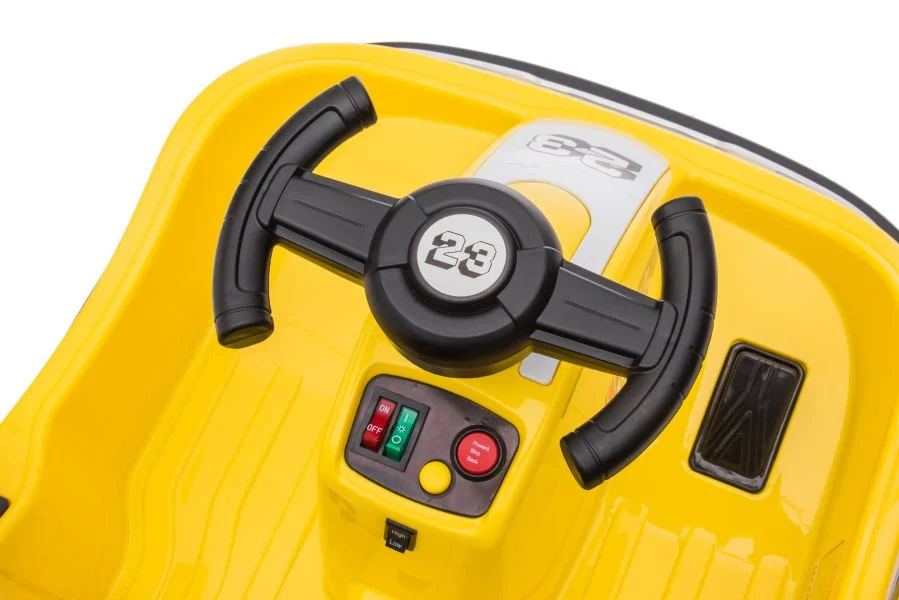 Električni bicikl za vožnju GTS1166 žuti auto na akumulator_6
