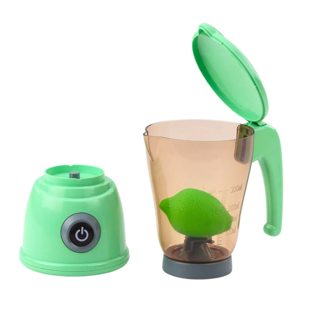 Električni blender za djecu s voćem i čašom, zeleni_3
