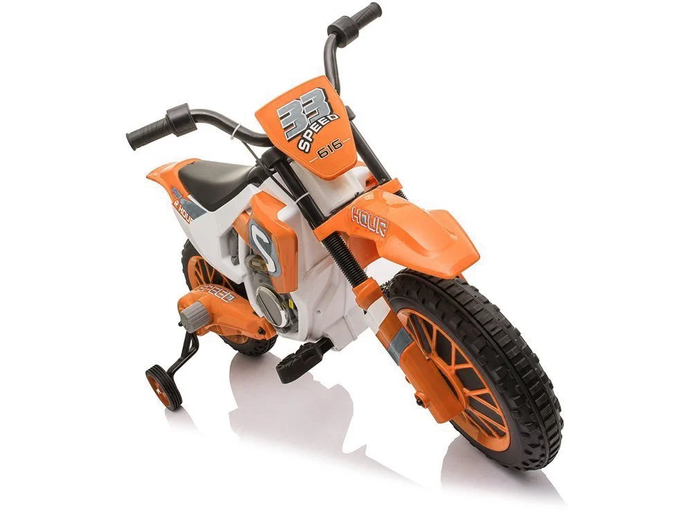 Električni motocikl XMX616 na akumulator, narančasti motor na akumulator_7