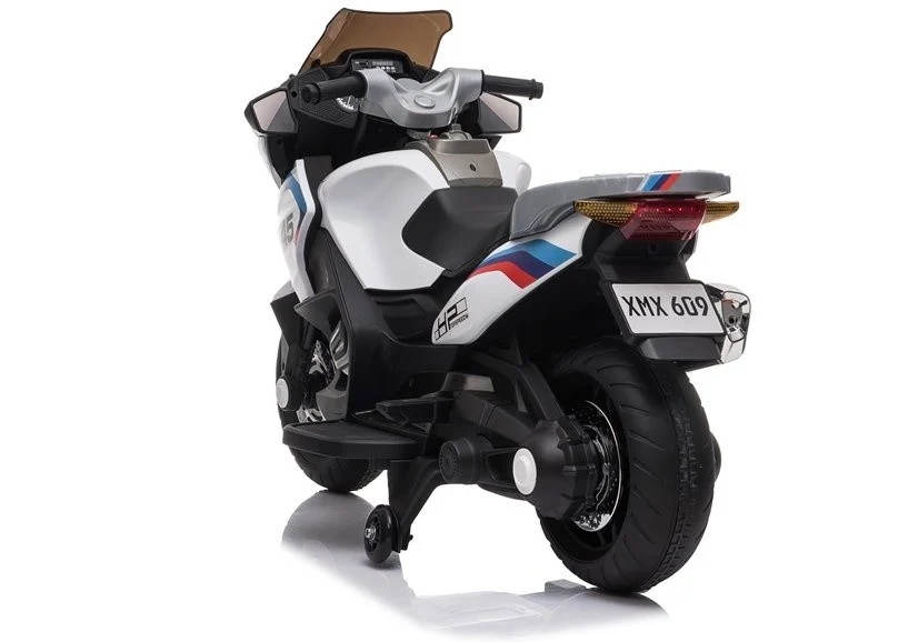 Električni motocikl za vožnju XMX609 bijela motor na akumulator_6