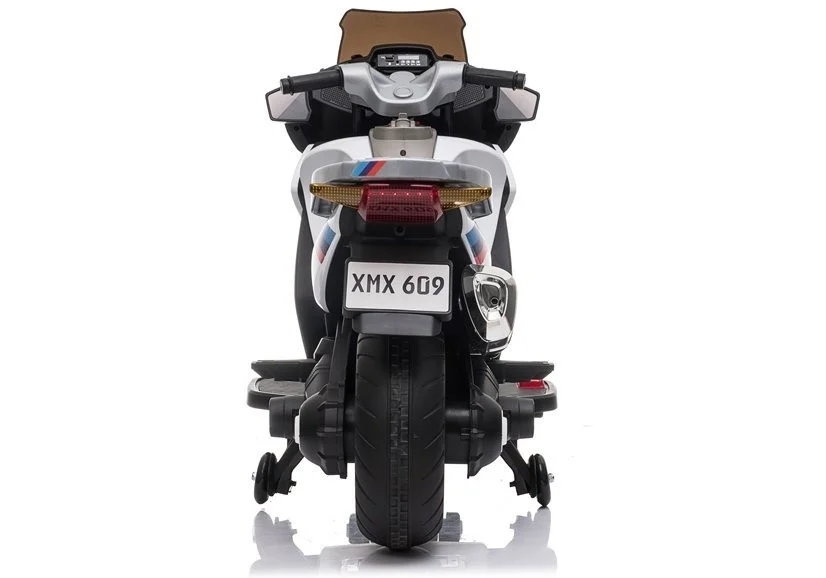 Električni motocikl za vožnju XMX609 bijela motor na akumulator_7