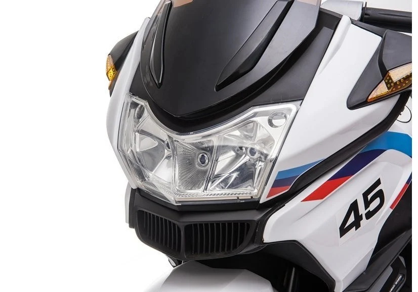 Električni motocikl za vožnju XMX609 bijela motor na akumulator_8