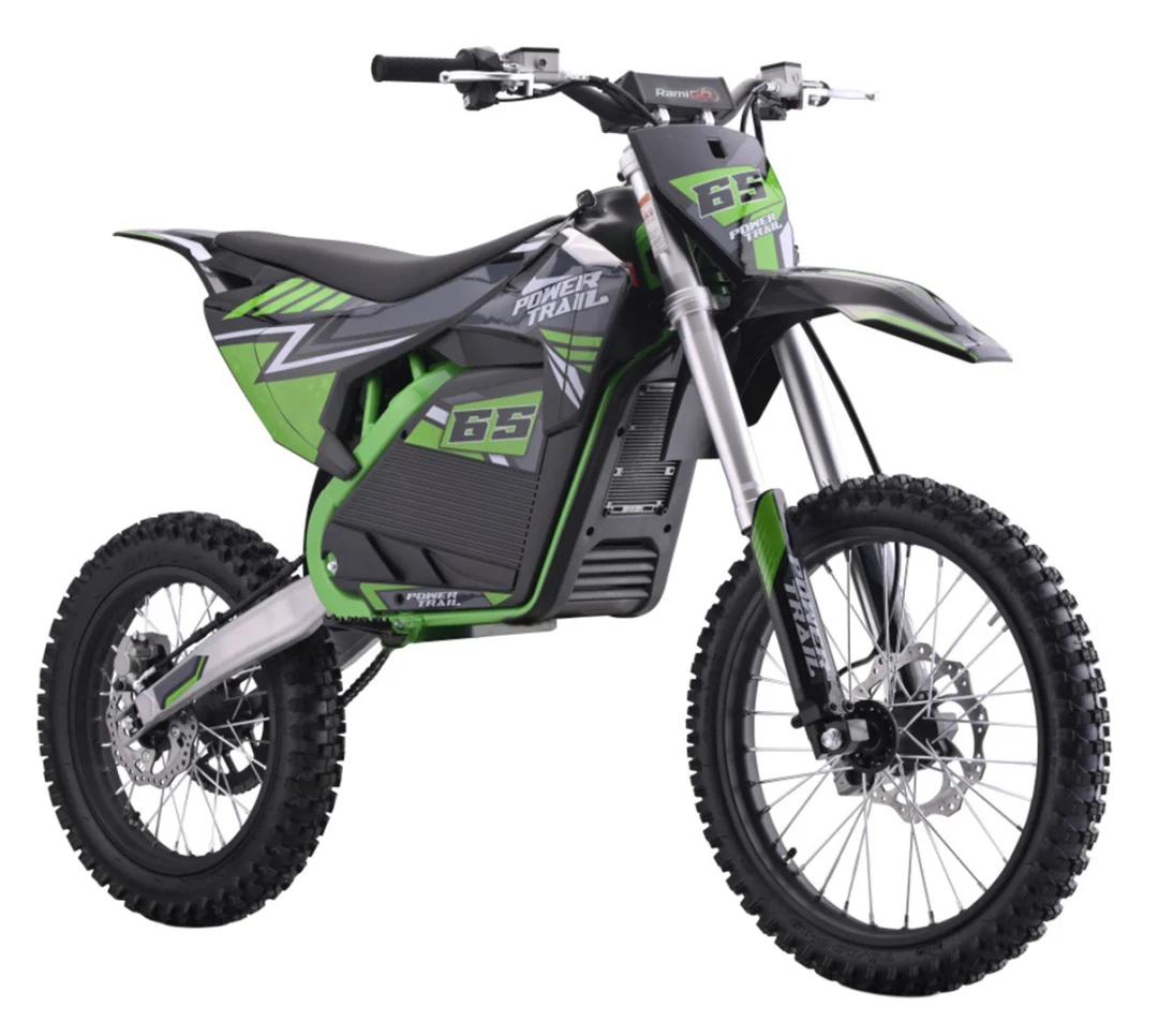 Električni motor POWER TRAIL zeleni motor na akumulator_2