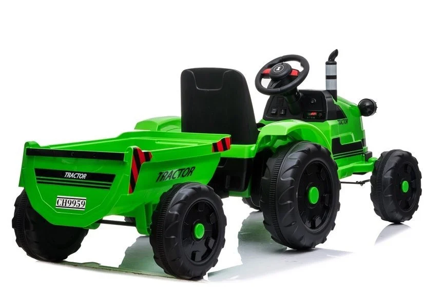 Električni traktor CH9959 na akumulator, zeleni auto na akumulator_6