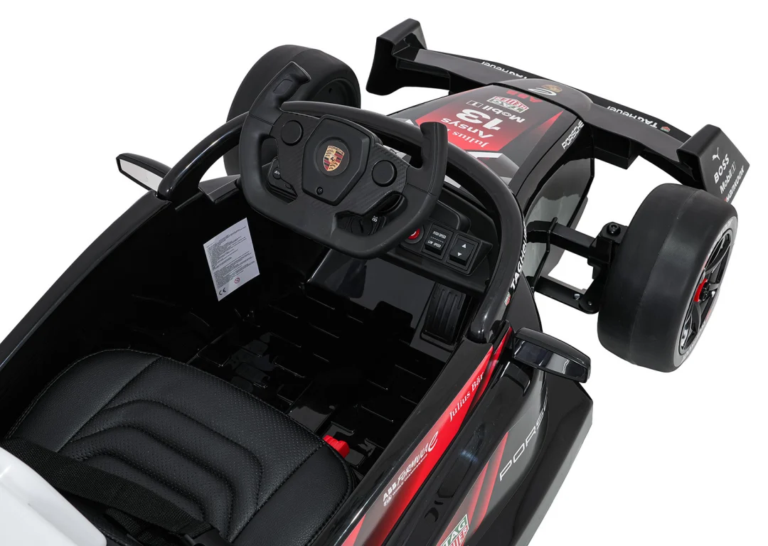 Električno vozilo Porsche Formula E crveni auto na akumulator_18