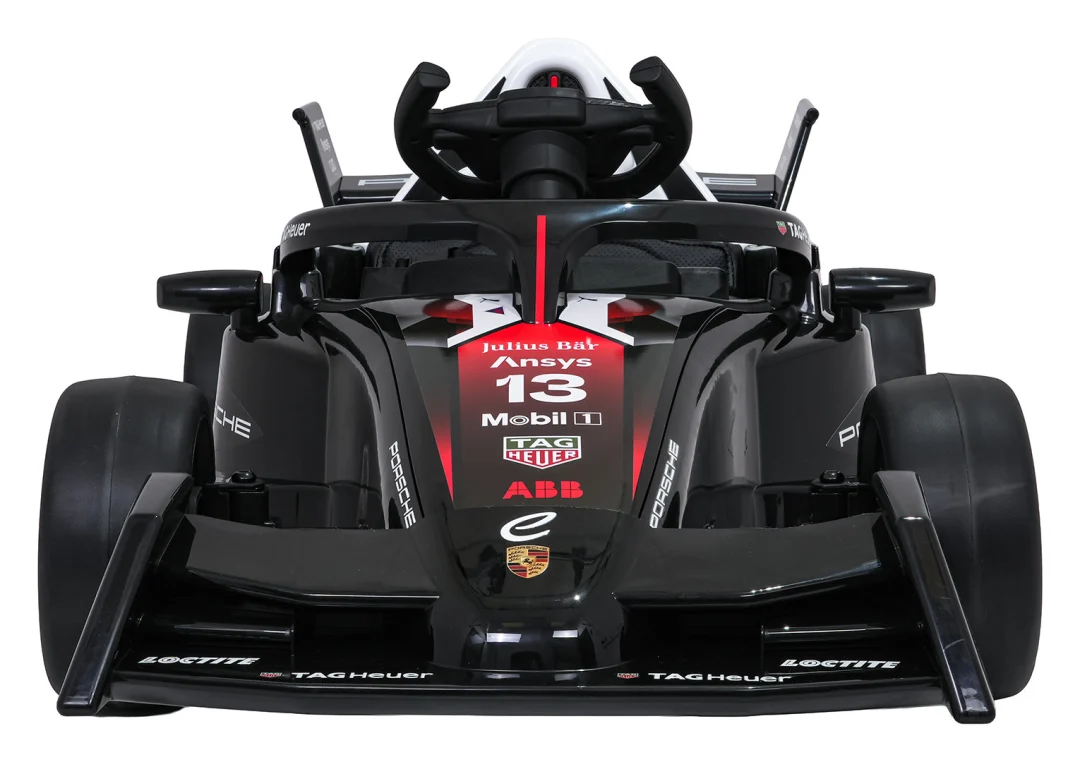 Električno vozilo Porsche Formula E crveni auto na akumulator_3