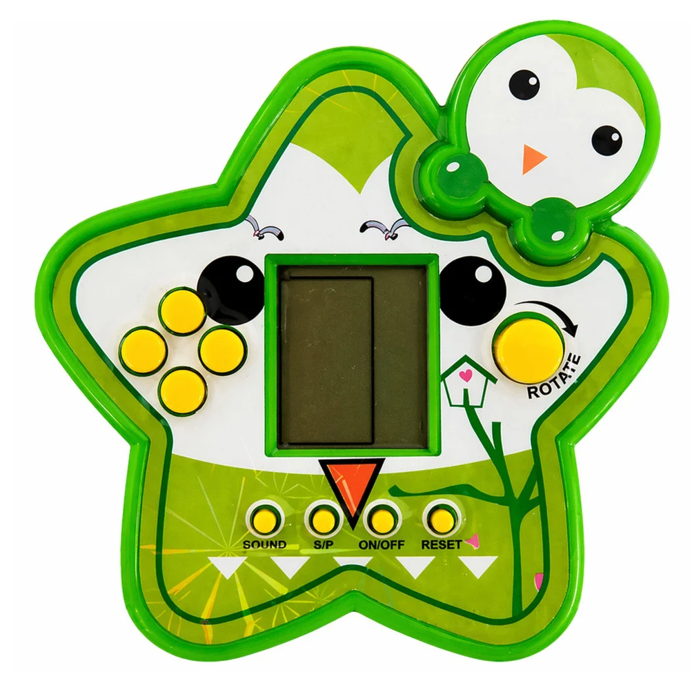 Elektronička igra Tetris zvijezda, zelena, Ø 11 cm_2
