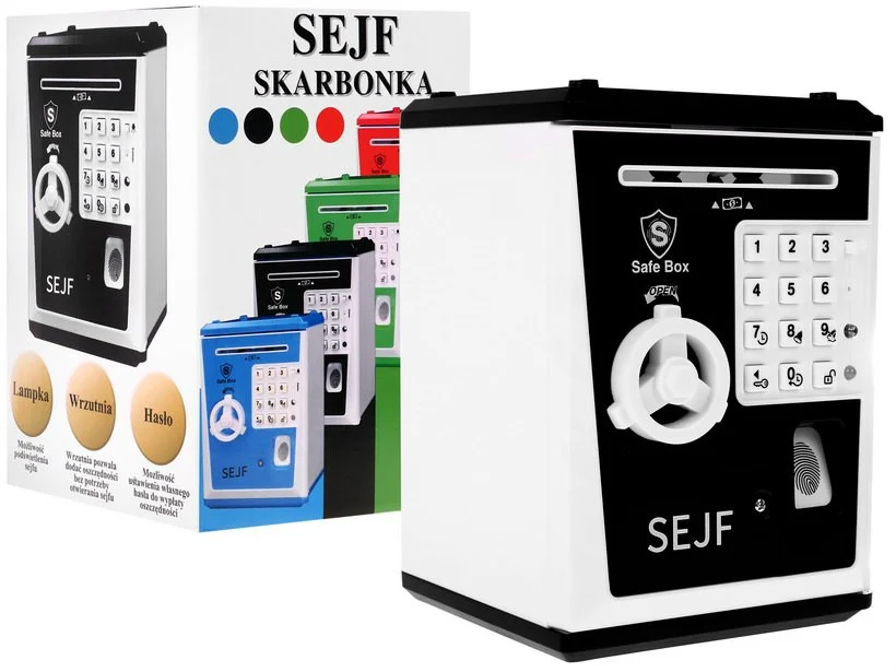 Elektronička kasica-sef crna 3+ s PIN-om_1