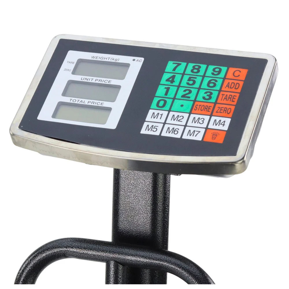 Elektronička platformna vaga LCD, do 200 kg, točnost 20 g_4