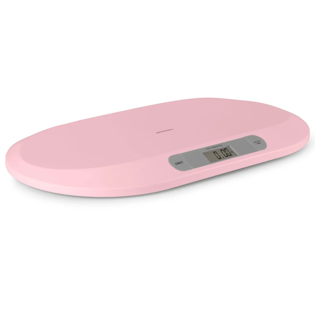 Elektronička vaga za bebe BW-144, ružičasta_2