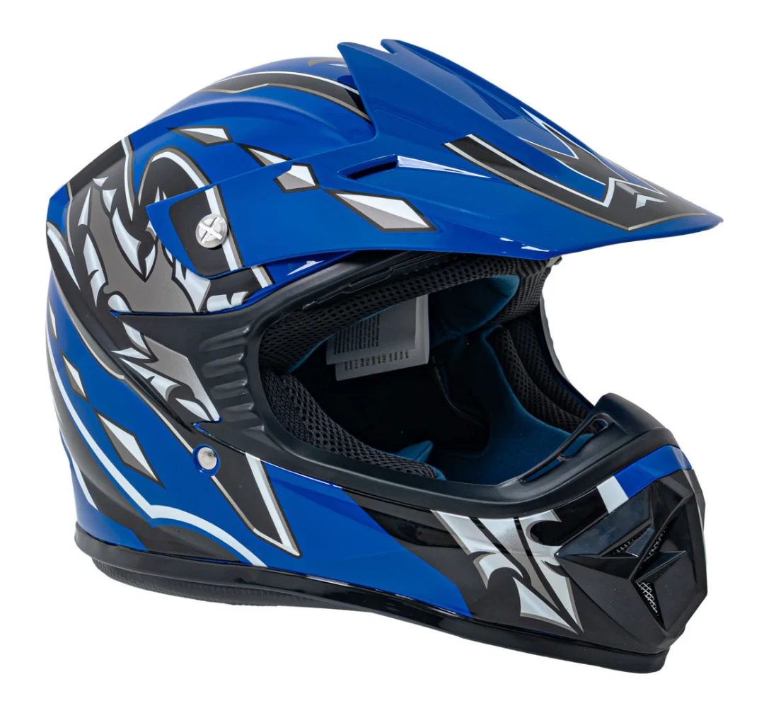 Enduro kaciga plava M_2