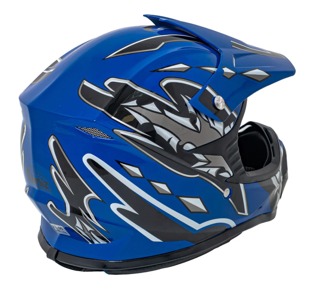 Enduro kaciga plava M_3