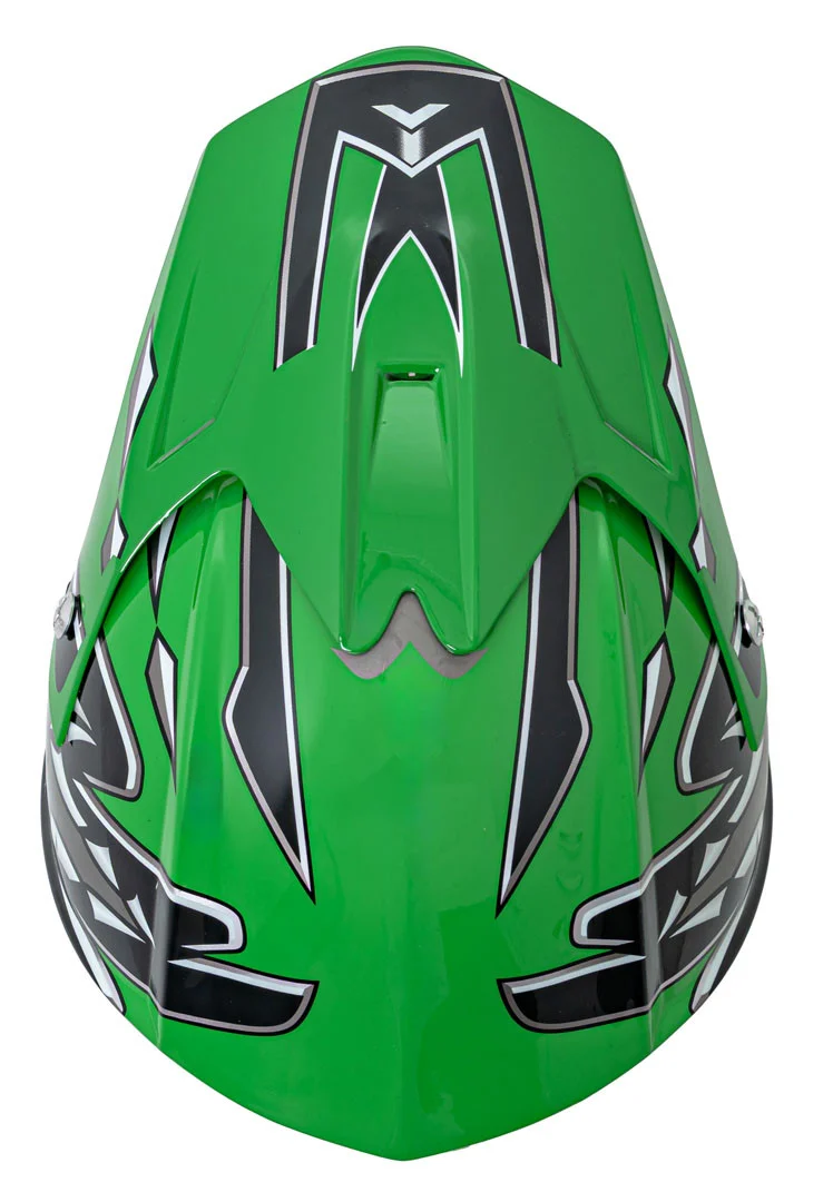 Enduro kaciga zelena M_7