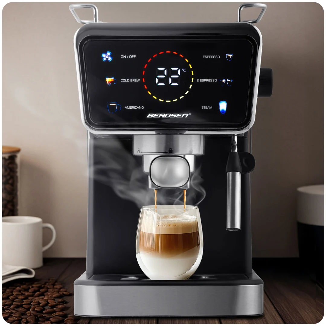 Espresso aparat Berdsen BD-771 20 bar crni_5