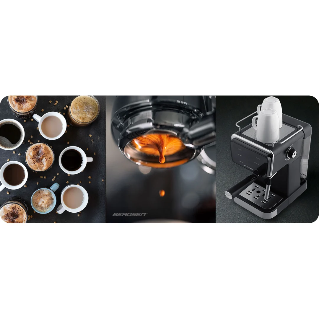 Espresso aparat Berdsen BD-771 20 bar crni_9