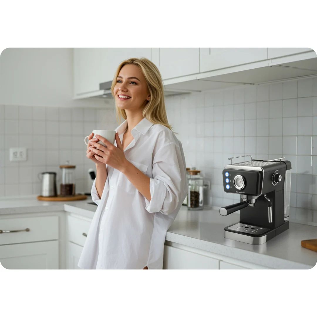 Espresso aparat Berdsen BD-772 20 bar crni_12