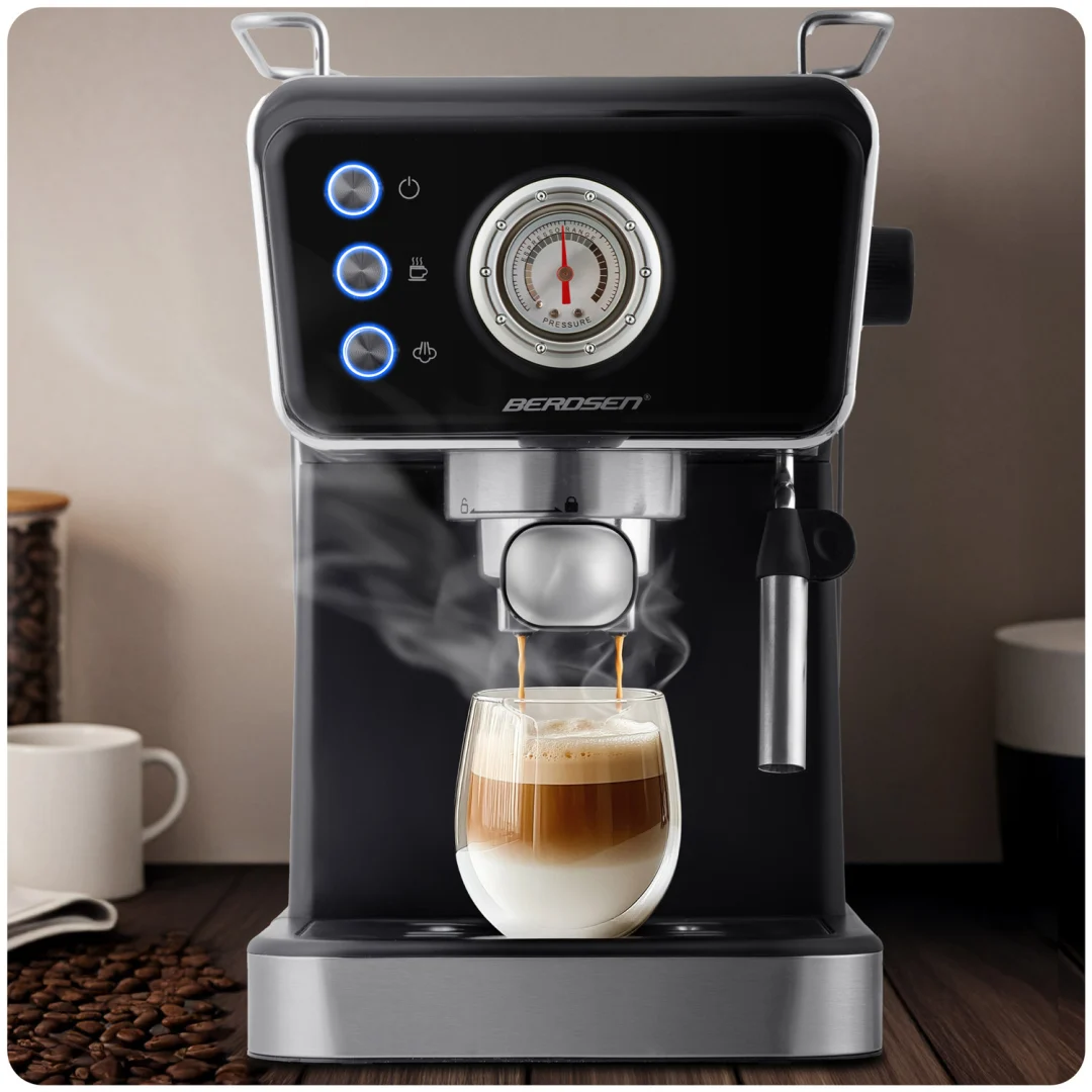 Espresso aparat Berdsen BD-772 20 bar crni_4