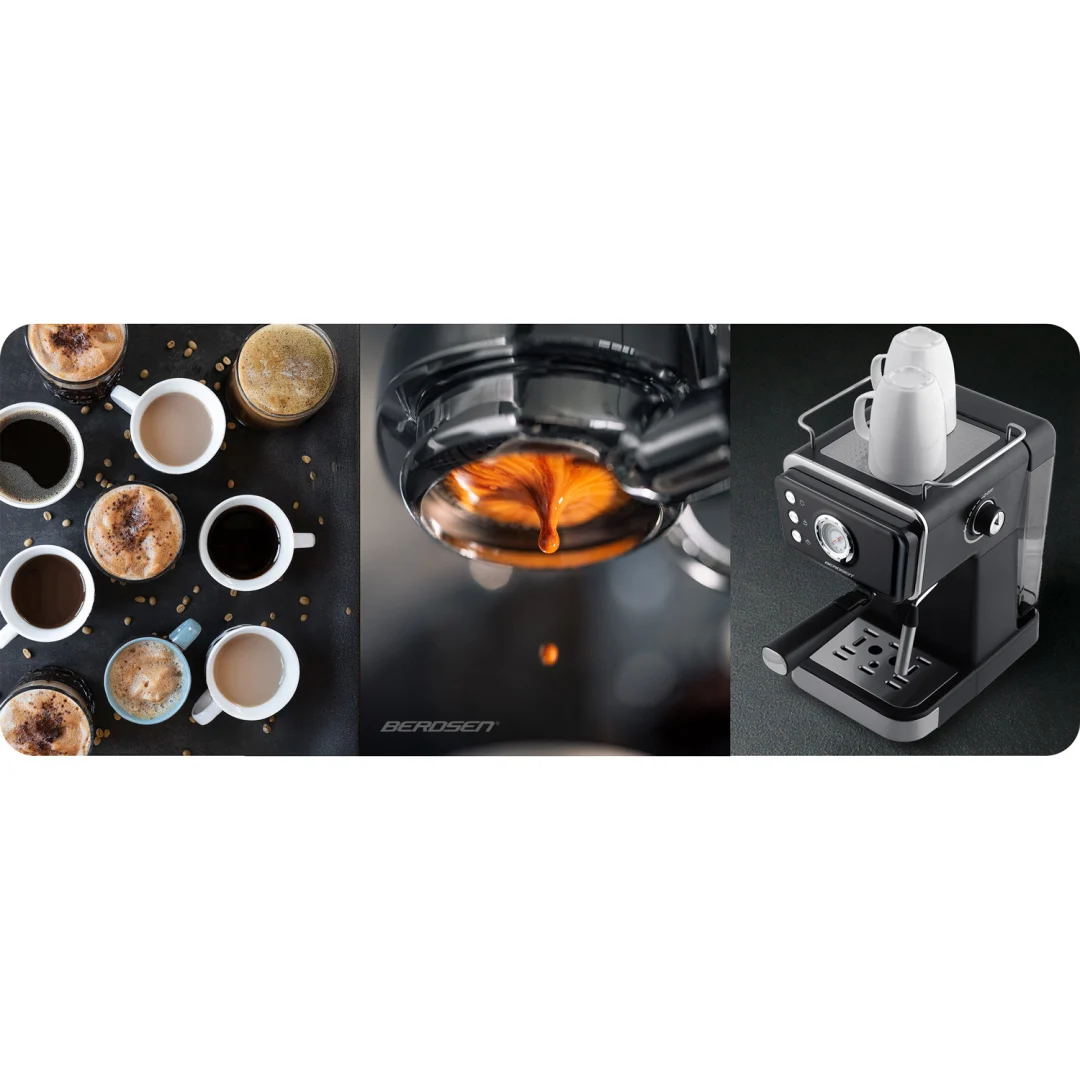 Espresso aparat Berdsen BD-772 20 bar crni_8