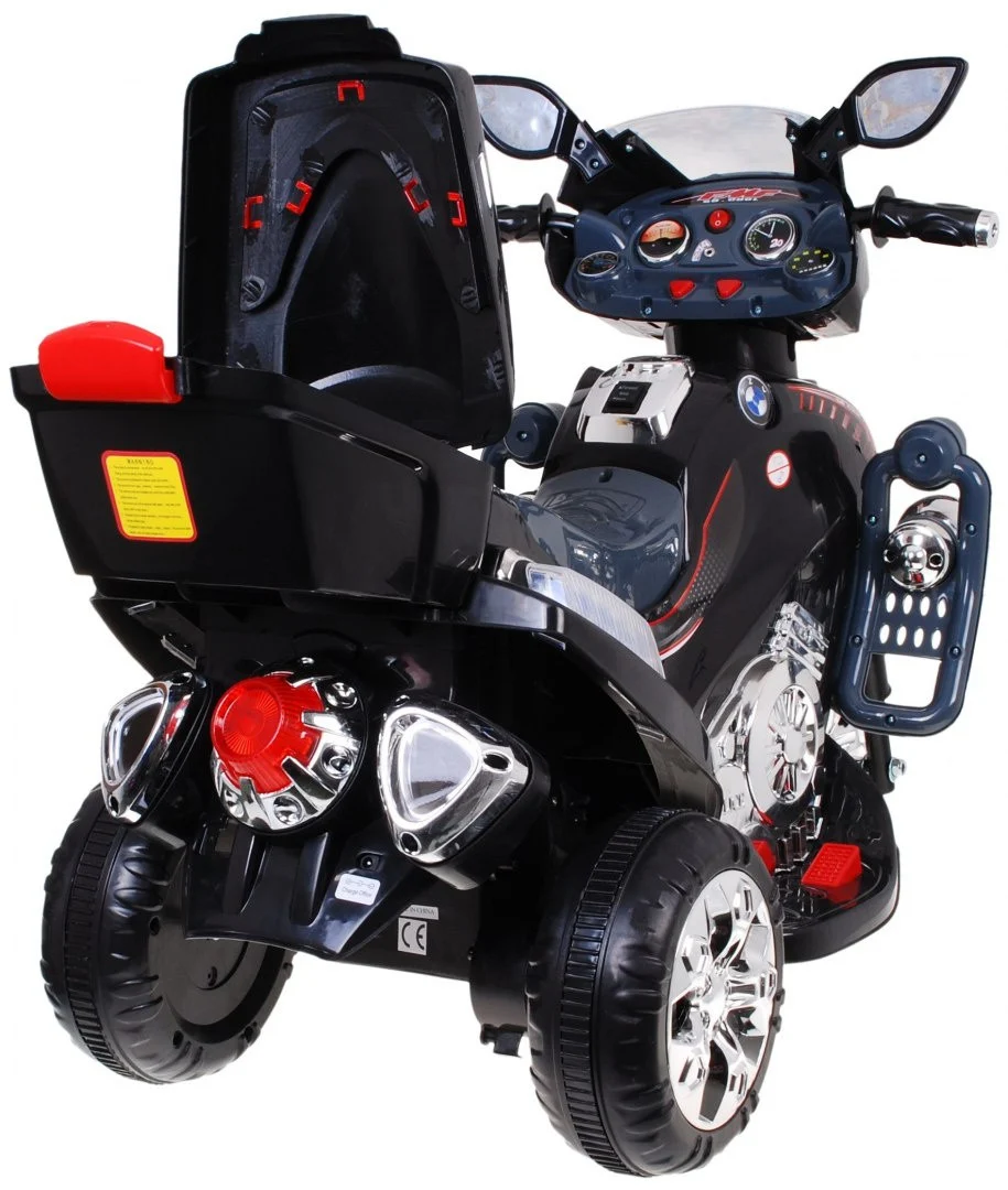 F928 dječji motocikl na akumulator, crni_2