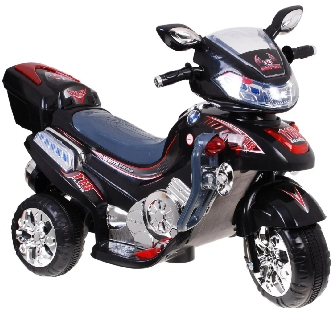 F928 dječji motocikl na akumulator, crni_3