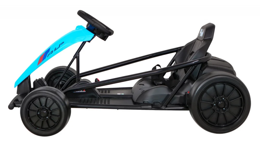 FX1 Drift Master Go-kart na baterije za djecu, plavi + Drift funkcija + EVA kotači, plava_4
