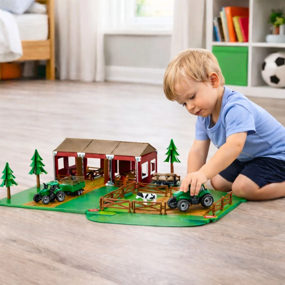 Farma set traktori životinje štala 102 dijela_3