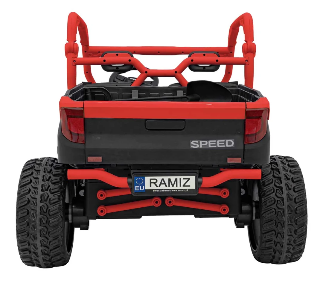 Farmer UTV trkaći kamion na akumulator, crveni_8