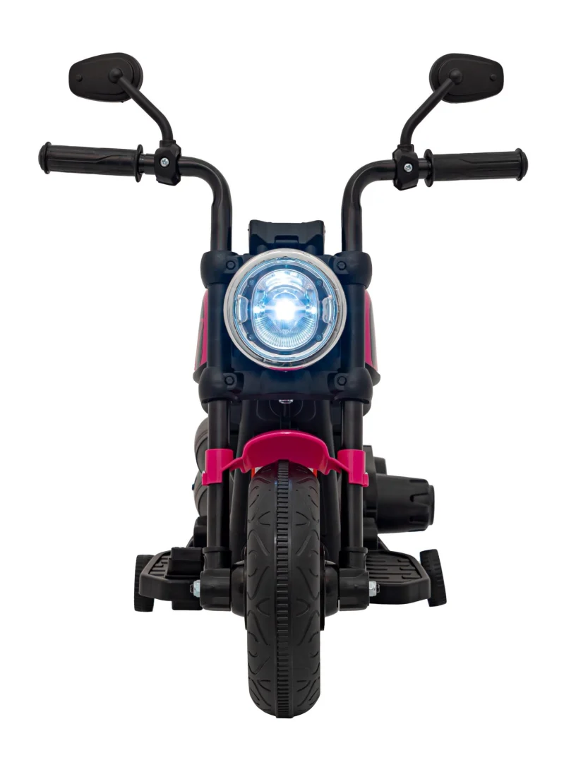 Faster Chopper motor na akumulator, ružičasti_4