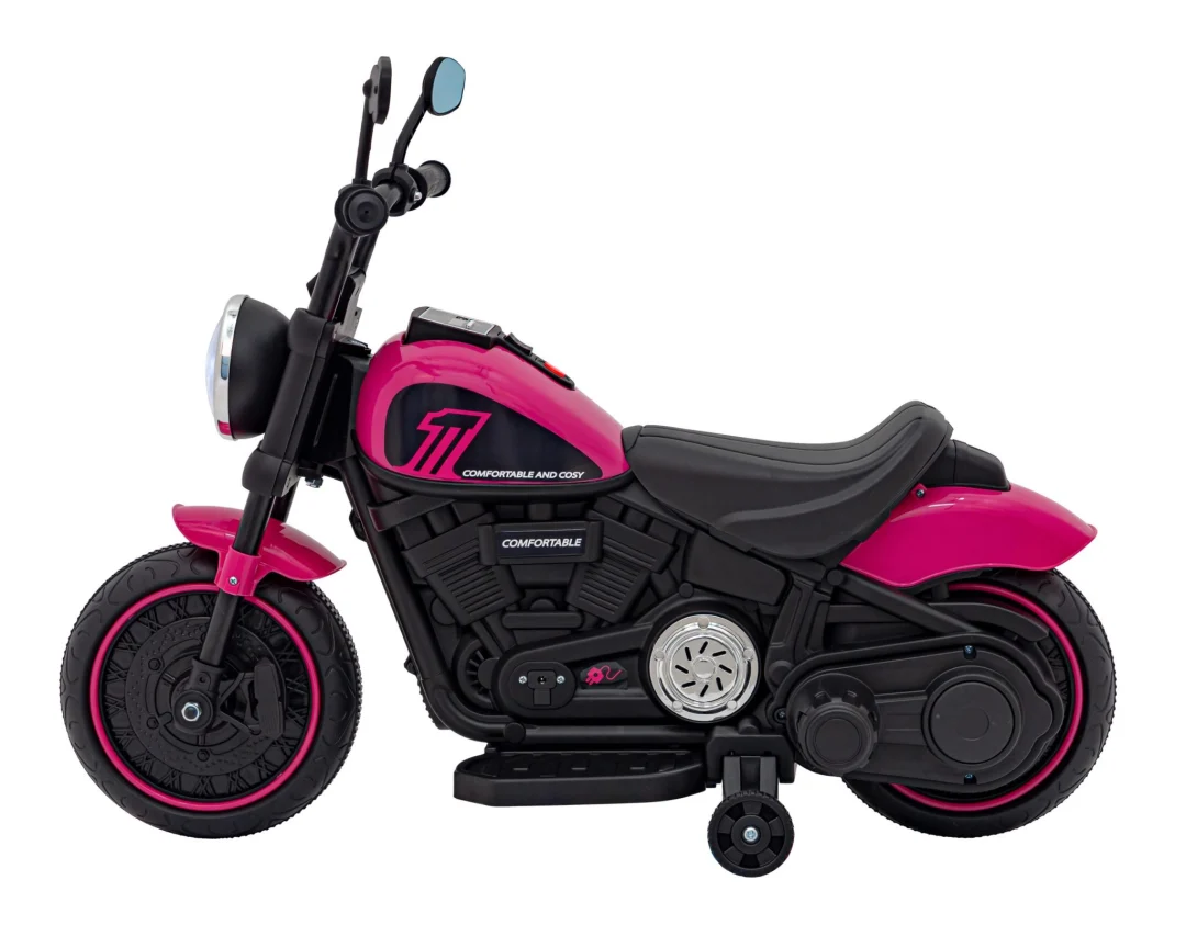 Faster Chopper motor na akumulator, ružičasti_5