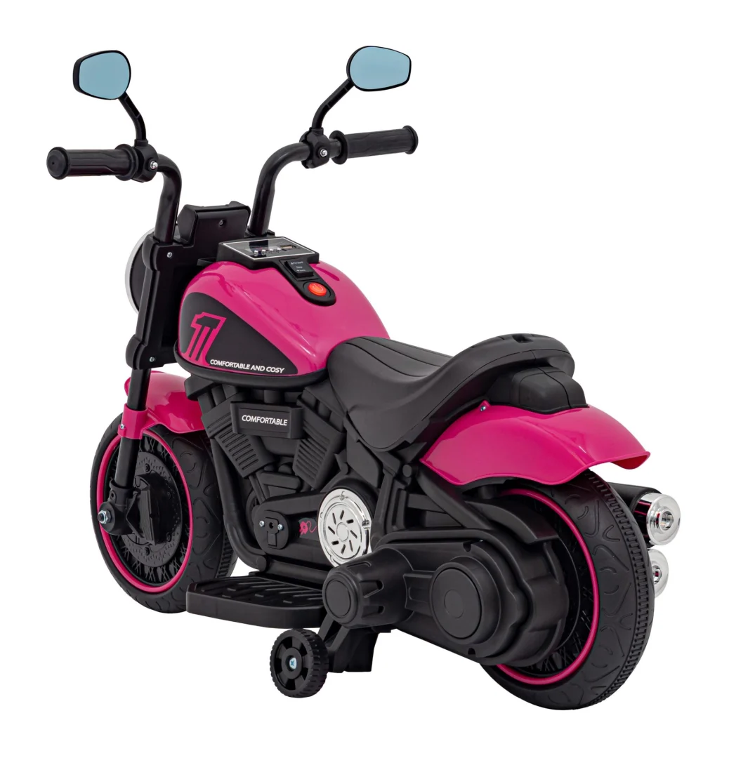 Faster Chopper motor na akumulator, ružičasti_6