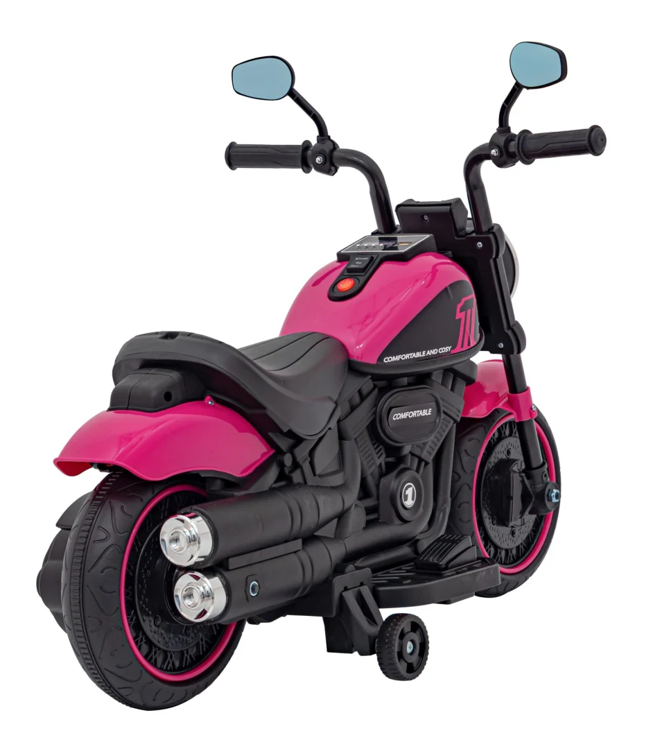 Faster Chopper motor na akumulator, ružičasti_8