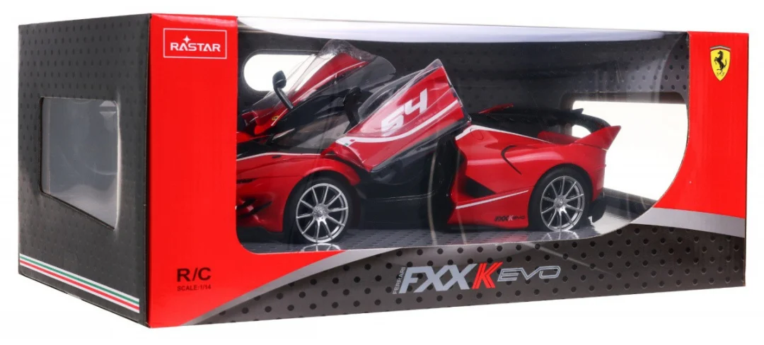 Ferrari FXX-K Evo RASTAR model 1:14 Automobil na daljinsko upravljanje + 2,4 GHz daljinski, crvena_8