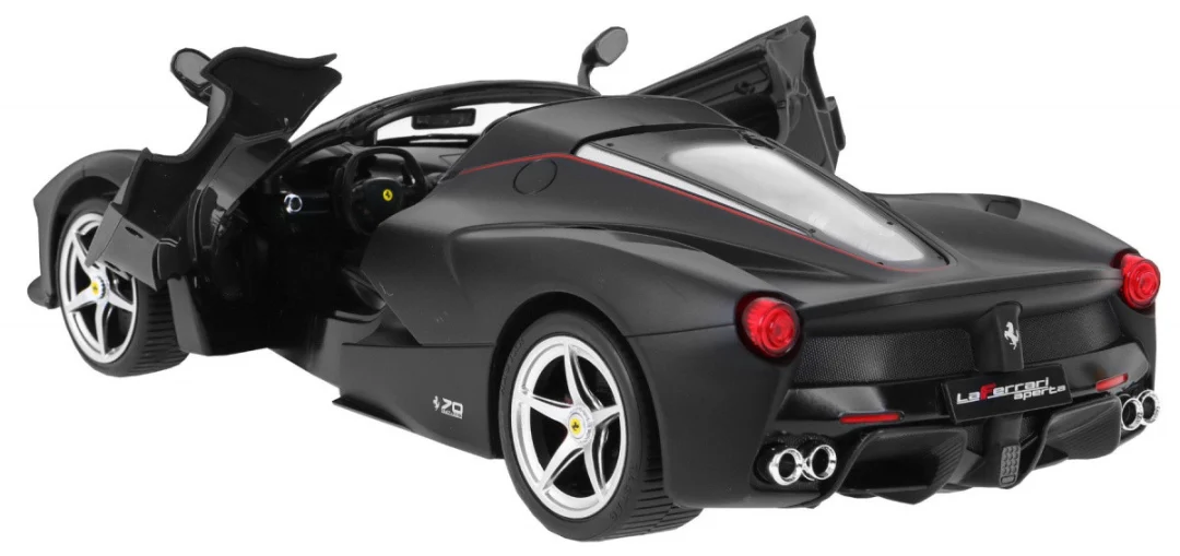 Ferrari LaFerrari Aperta crni RASTAR model 1:14 Automobil na daljinsko upravljanje + 2,4 GHz, crna_5