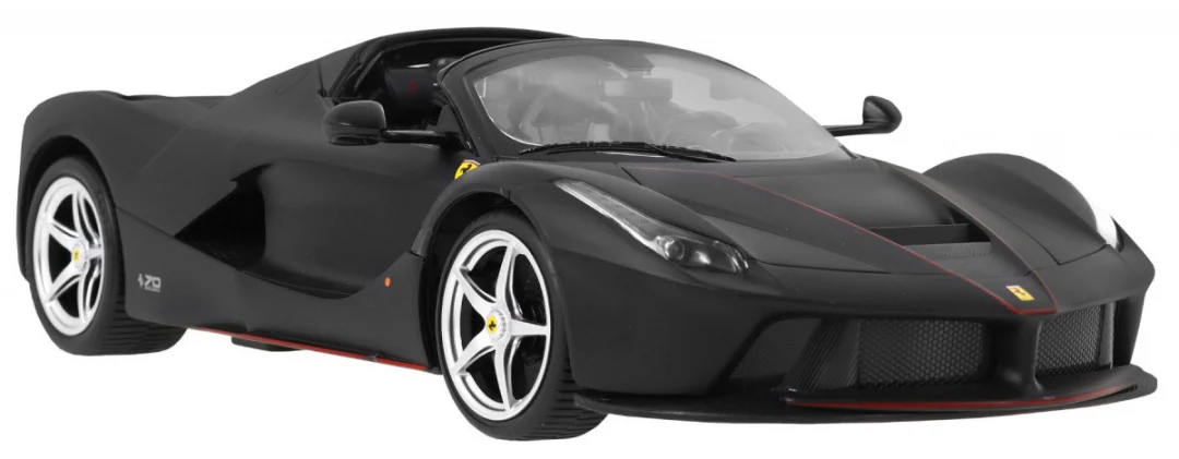 Ferrari LaFerrari Aperta crni RASTAR model 1:14 Automobil na daljinsko upravljanje + 2,4 GHz, crna_9