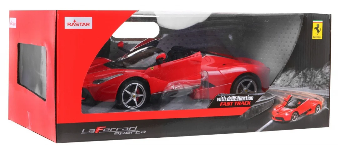 Ferrari LaFerrari Aperta crveni RASTAR model 1:14 Automobil na daljinsko upravljanje + 2,4, crvena_7